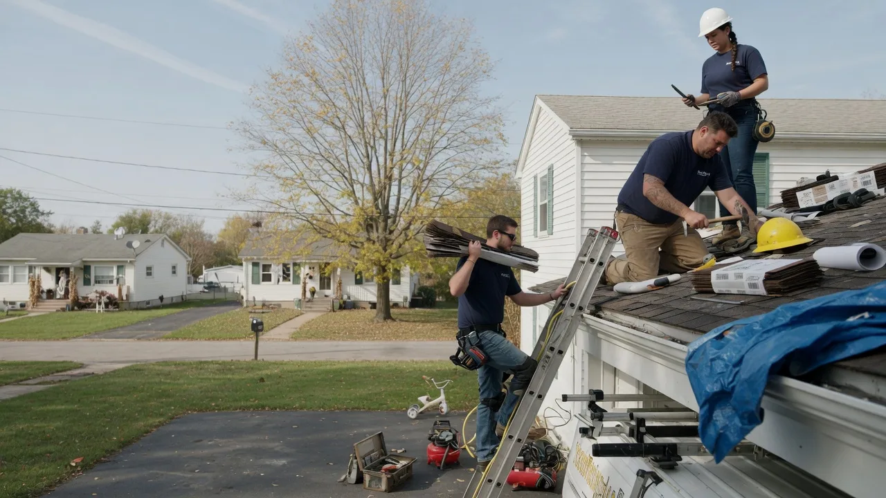 Local Roofing Contractors in Centreville, MI near me